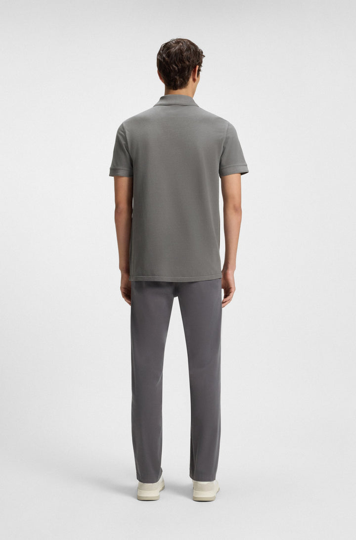 BOSS Polos Regular Fit in Cotton - PRIME 10256692 01-50507813- Concorde Fashion#color_grey-062