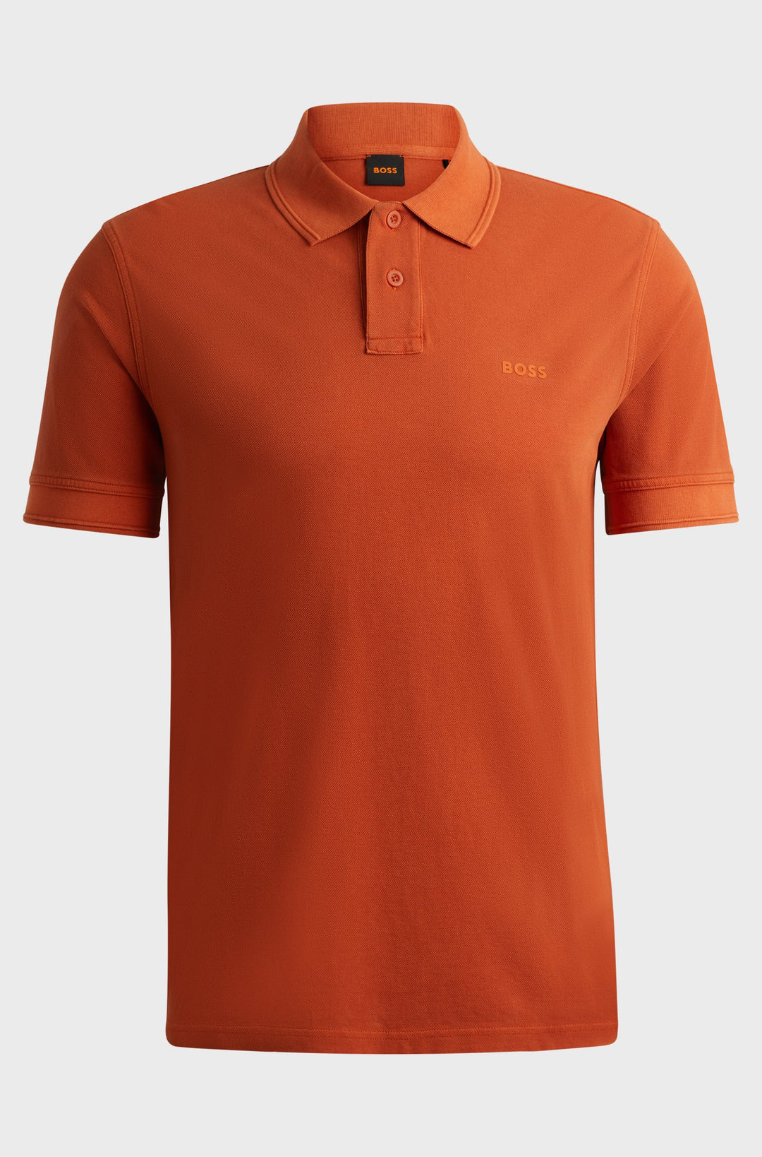 BOSS Polos Regular Fit in Cotton - PRIME 10256692 01-50507813- Concorde Fashion#color_orange-840