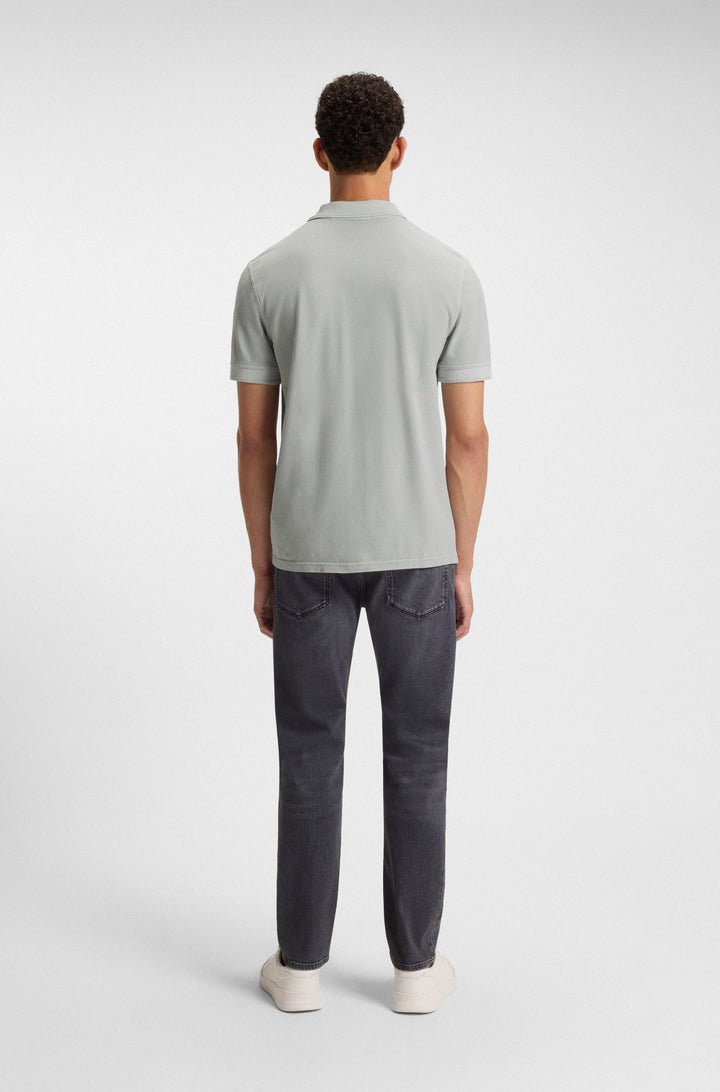 BOSS Polos Regular Fit in Cotton - PRIME 10256692 01-50507813- Concorde Fashion#color_silver-043