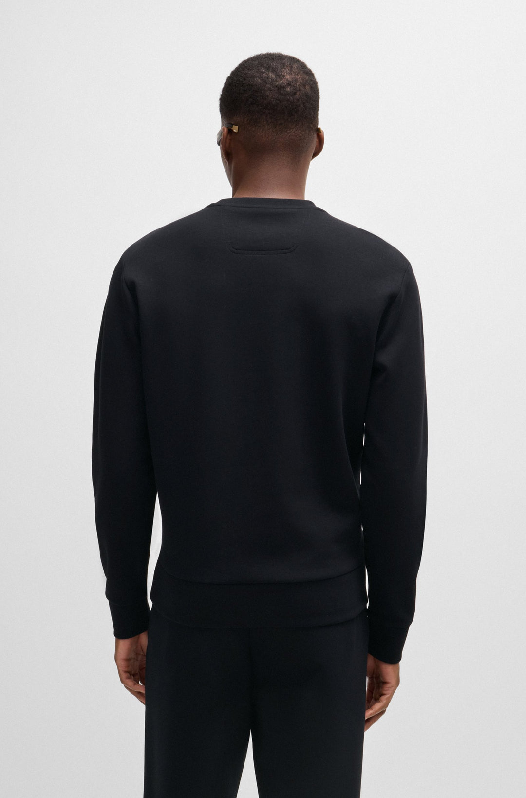 BOSS Sweatshirts Regular Fit in Cotton Mix - SALBO 10256713 01-50506119- Concorde Fashion#color_black-001