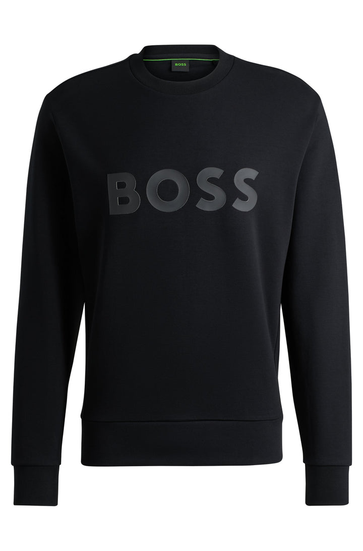 BOSS Sweatshirts Regular Fit in Cotton Mix - SALBO 10256713 01-50506119- Concorde Fashion#color_black-001