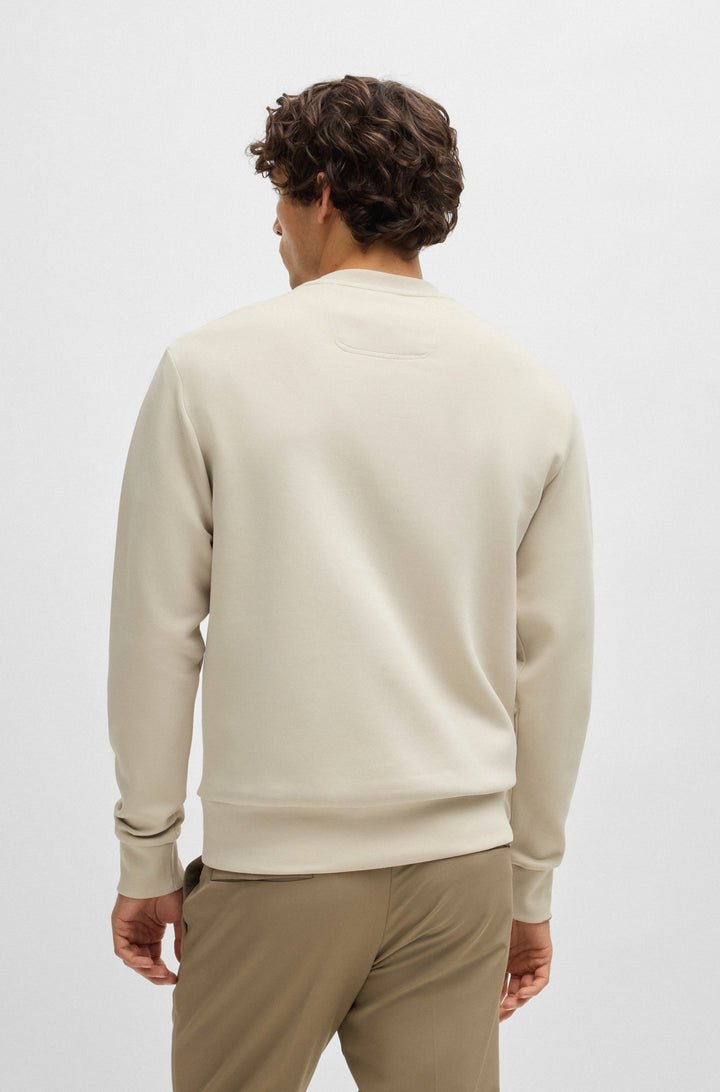 BOSS Sweatshirts Regular Fit in Cotton Mix - SALBO 10256713 01-50506119- Concorde Fashion#color_beige-271