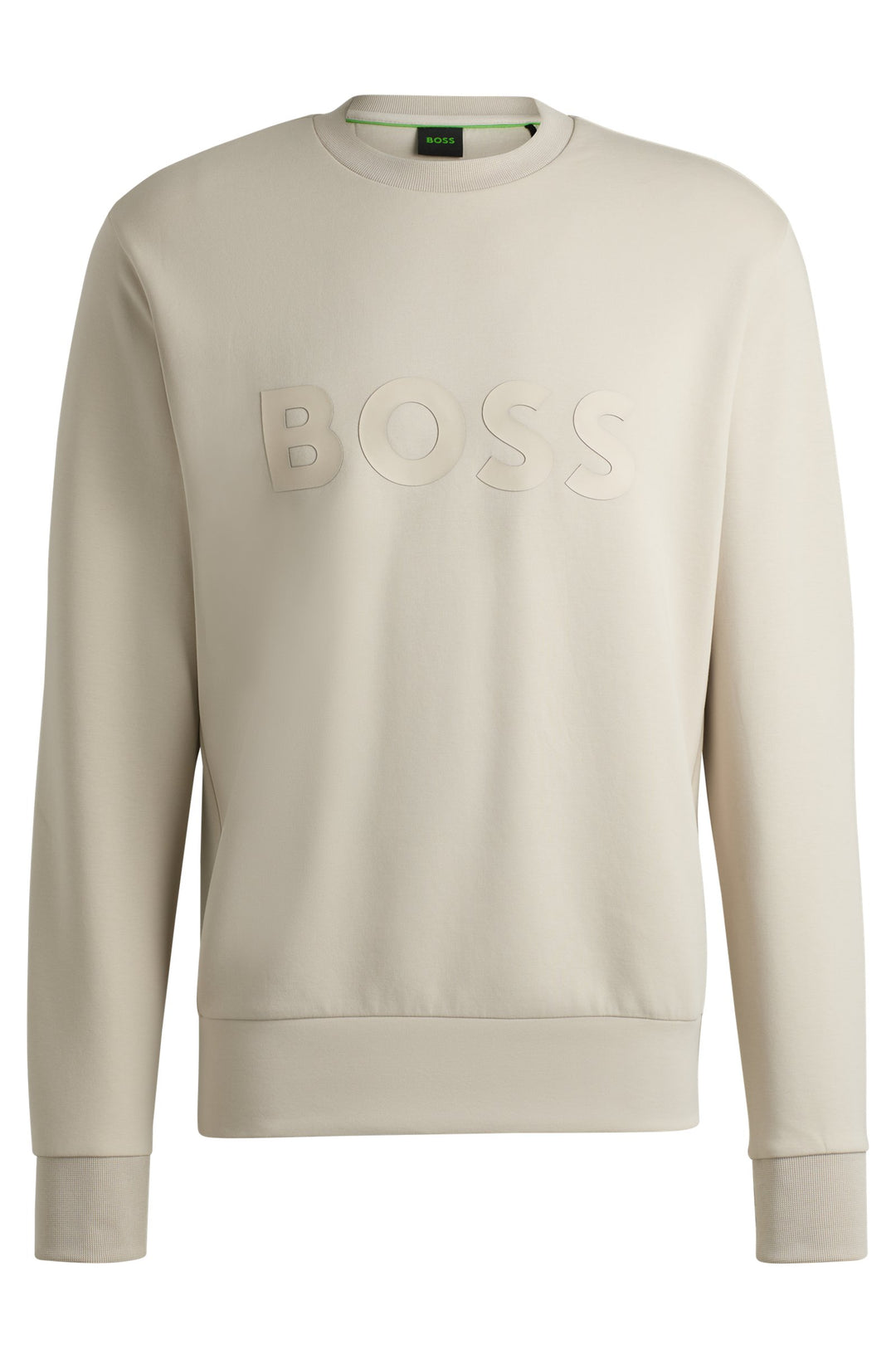 BOSS Sweatshirts Regular Fit in Cotton Mix - SALBO 10256713 01-50506119- Concorde Fashion#color_beige-271
