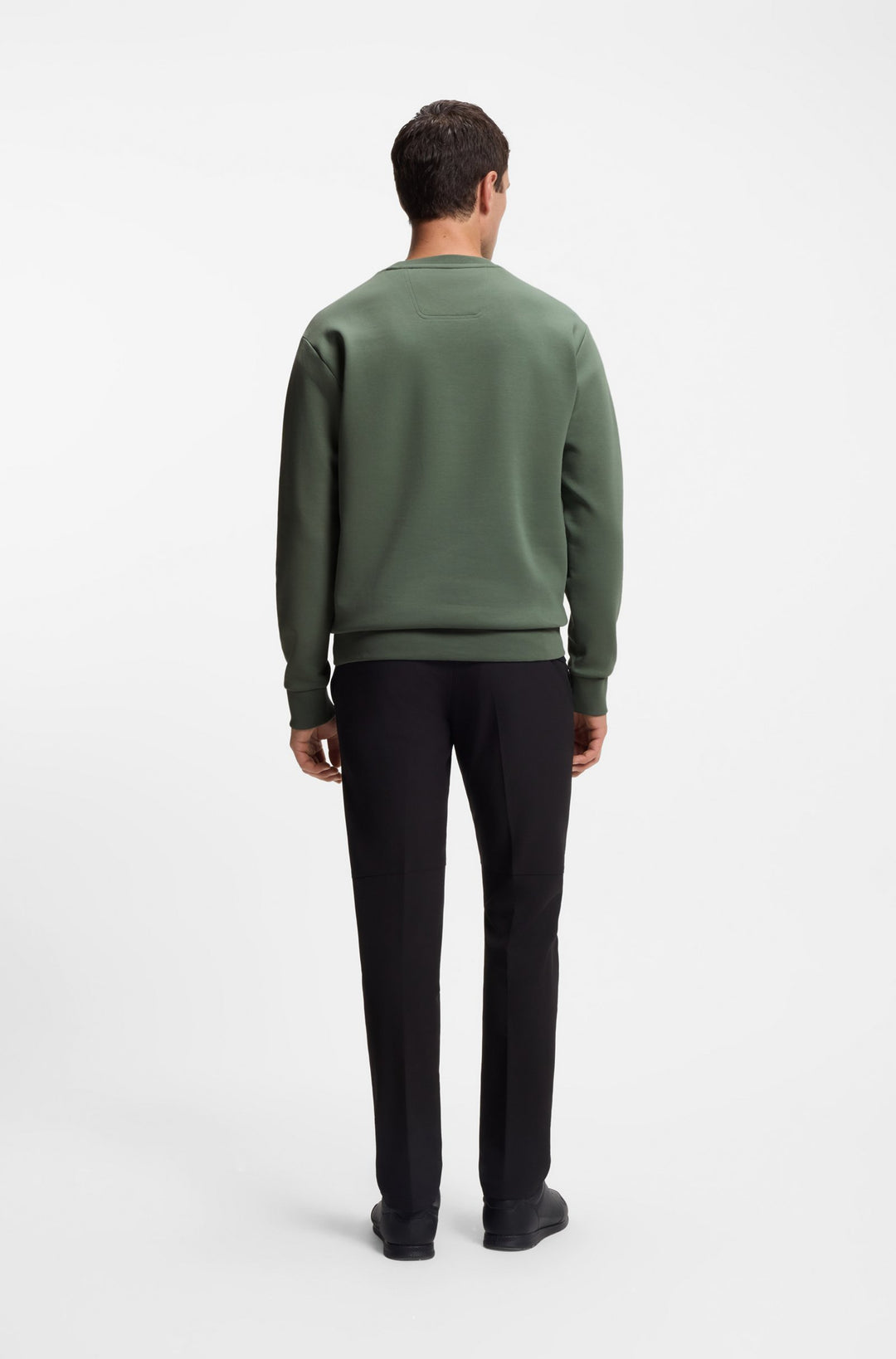 BOSS Sweatshirts Regular Fit in Cotton Mix - SALBO 10256713 01-50506119- Concorde Fashion#color_green-358