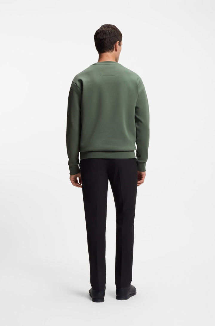 BOSS Sweatshirts Regular Fit in Cotton Mix - SALBO 10256713 01-50506119- Concorde Fashion#color_green-358