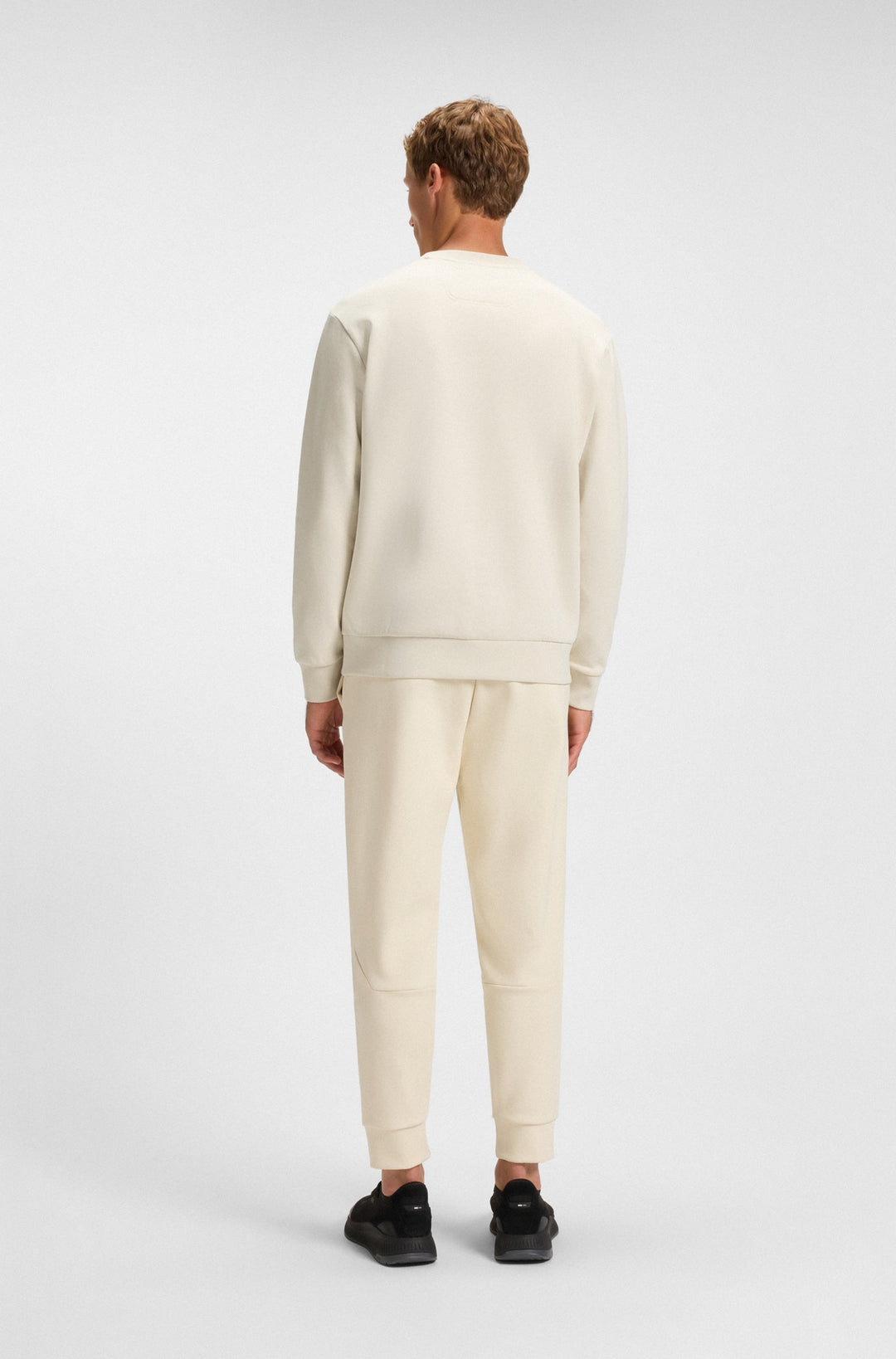 BOSS Sweatshirts Regular Fit in Cotton Mix - SALBO 10256713 01-50506119- Concorde Fashion#color_white-131