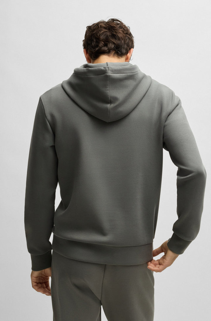 BOSS Hoodies Regular Fit in Cotton Mix - SOODY 10256713 01-50506130- Concorde Fashion#color_grey-056