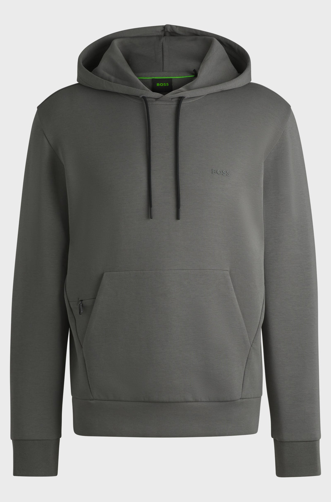 BOSS Hoodies Regular Fit in Cotton Mix - SOODY 10256713 01-50506130- Concorde Fashion#color_grey-056