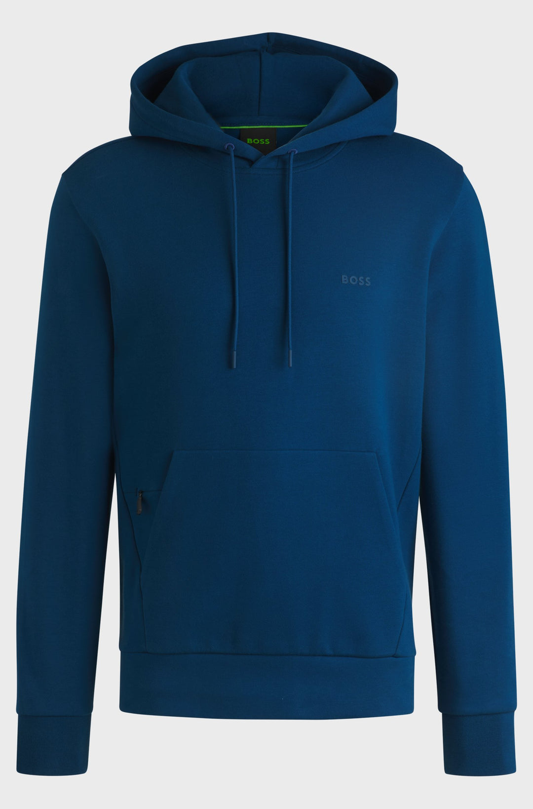 BOSS Hoodies Regular Fit in Cotton Mix - SOODY 10256713 01-50506130- Concorde Fashion#color_blue-494