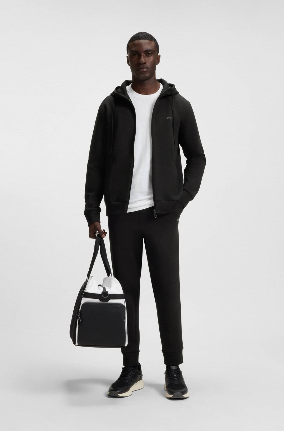 BOSS Jogging Pants Regular Fit - HADIKO 50506141- Concorde Fashion#color_black-001