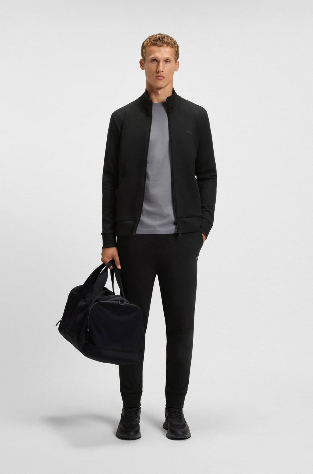 BOSS Sweatshirts Regular Fit - SKAZ 50506152- Concorde Fashion#color_black-001