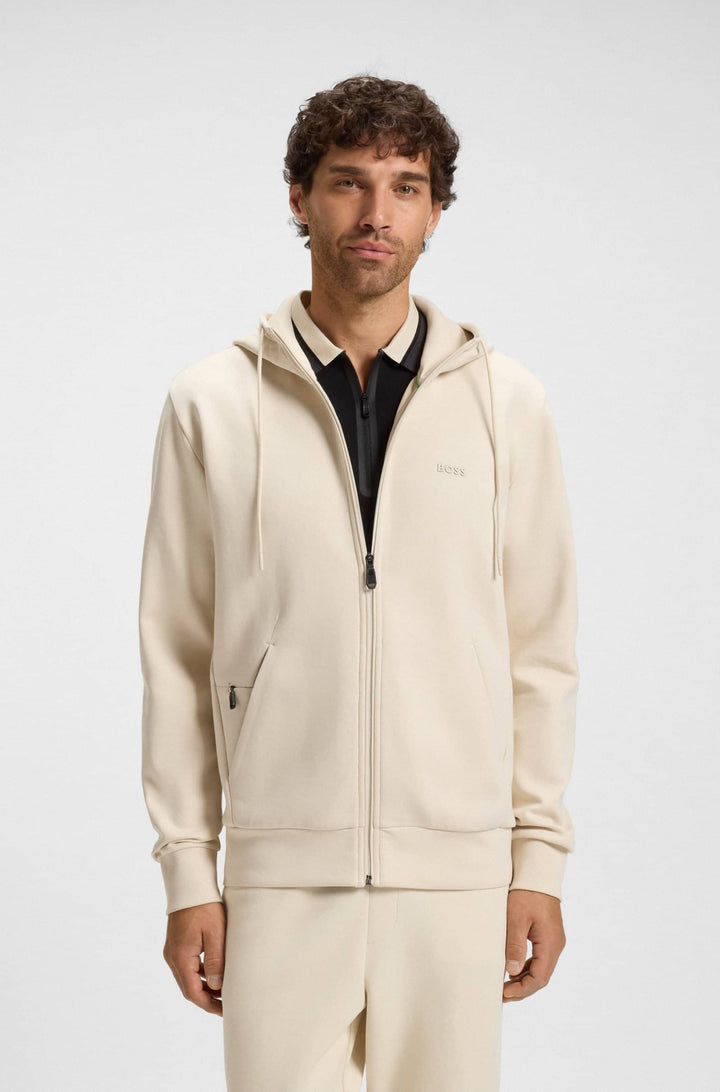 BOSS Hoodies Regular Fit - SAGGY 50506161- Concorde Fashion#color_white-131