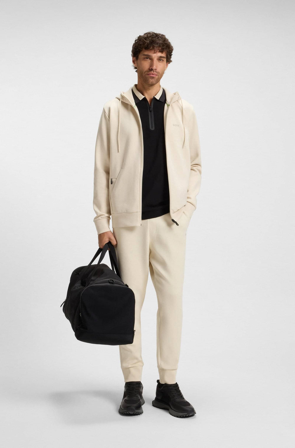 BOSS Hoodies Regular Fit - SAGGY 50506161- Concorde Fashion#color_white-131