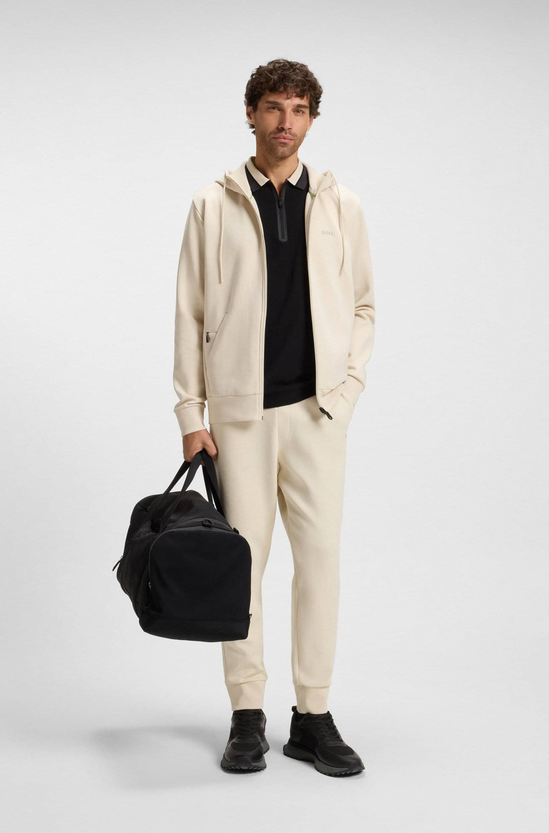 BOSS Hoodies Regular Fit - SAGGY 50506161- Concorde Fashion#color_white-131