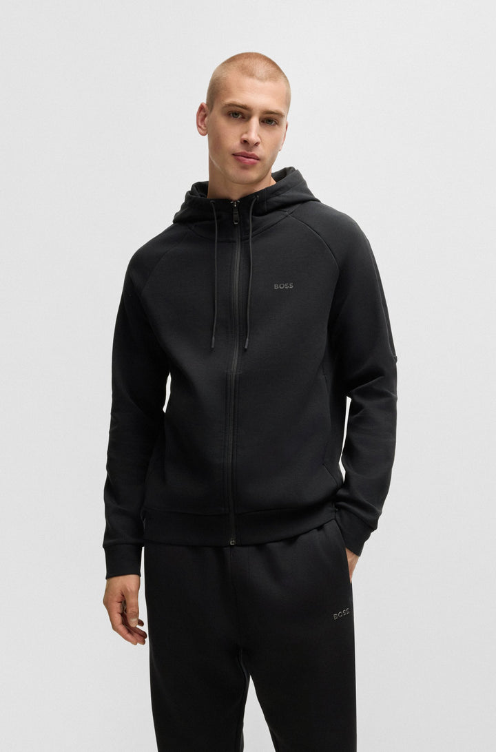 BOSS Tracksuits Regular Fit in Cotton Mix - TRACKSUIT SET 10256713 01-50519395- Concorde Fashion#color_black-001
