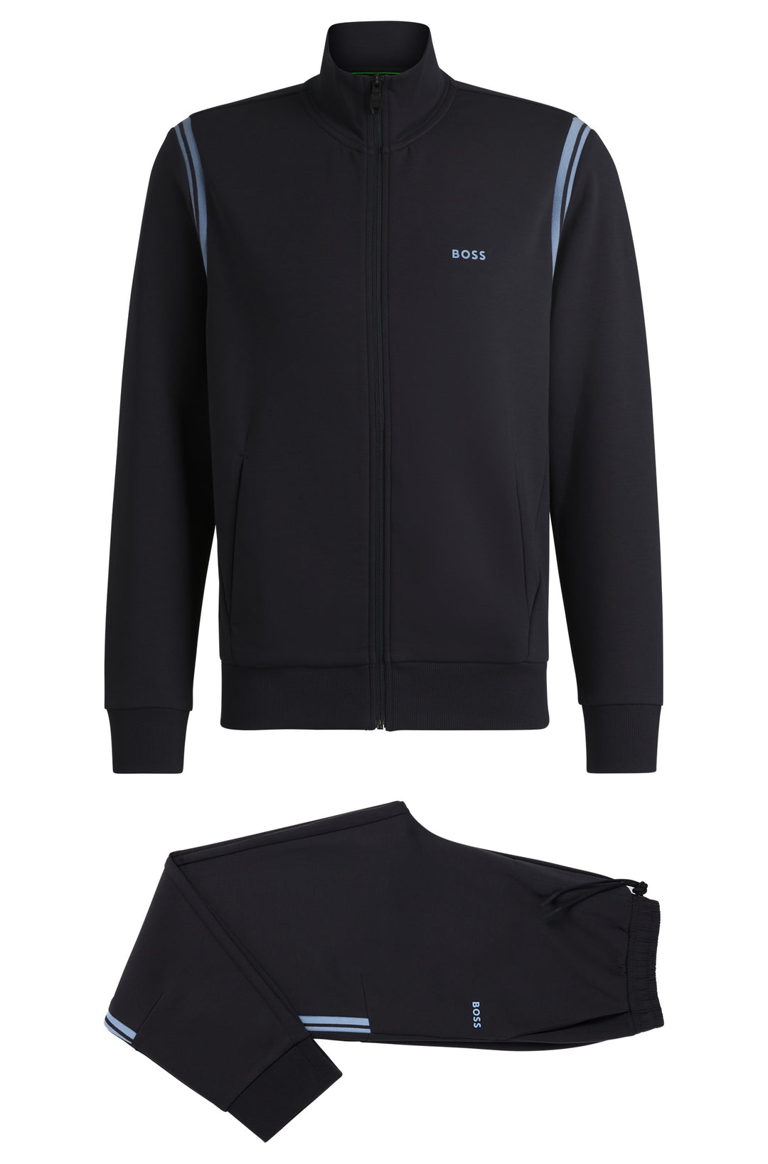BOSS Tracksuits,Tracksuit Regular Fit in Cotton Mix - TRACKSUIT SET 10256713 01-50533738- Concorde Fashion#color_navy-402