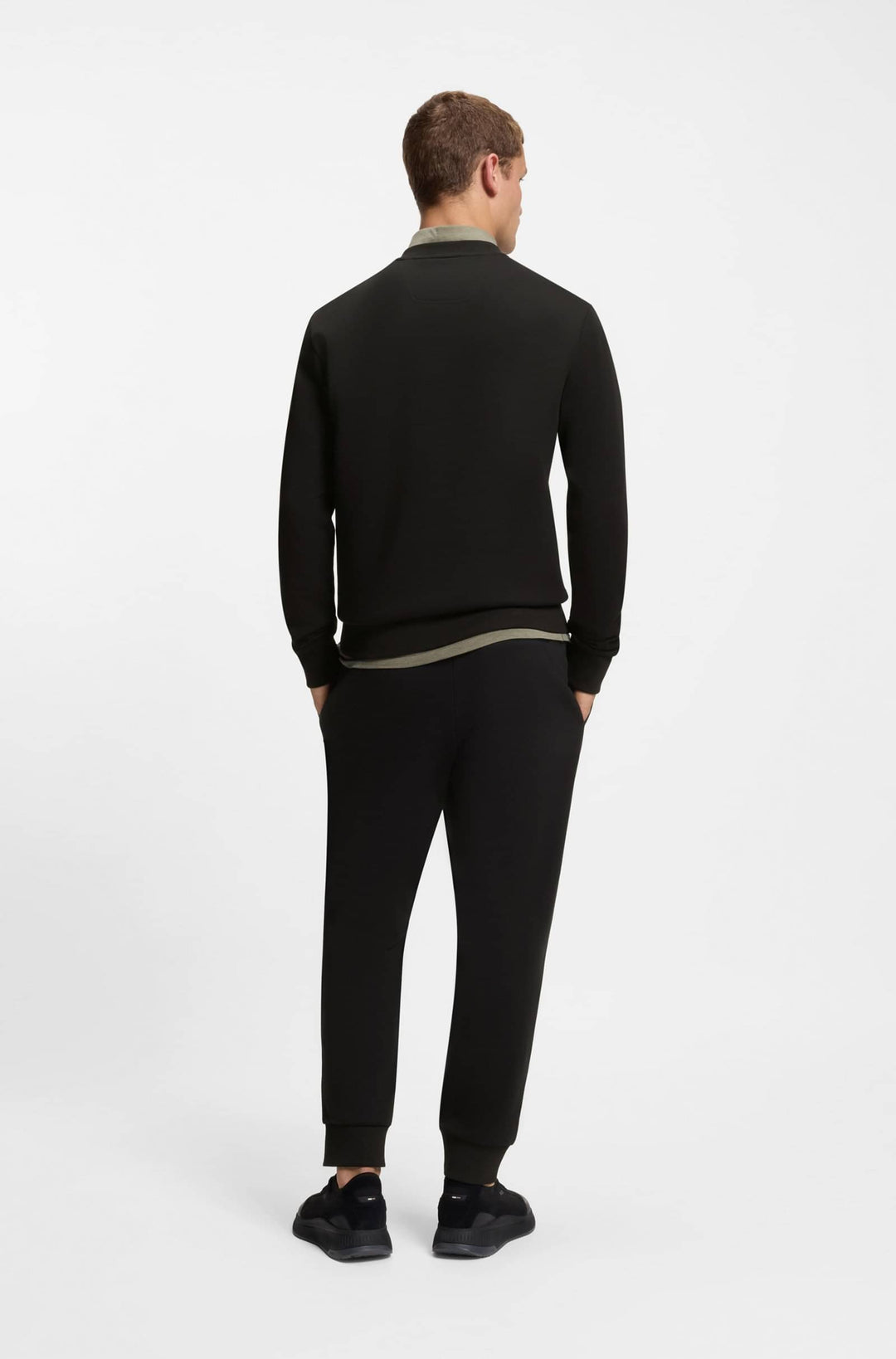 BOSS Sweatshirts Regular Fit - SALBO 50555516- Concorde Fashion#color_black-001