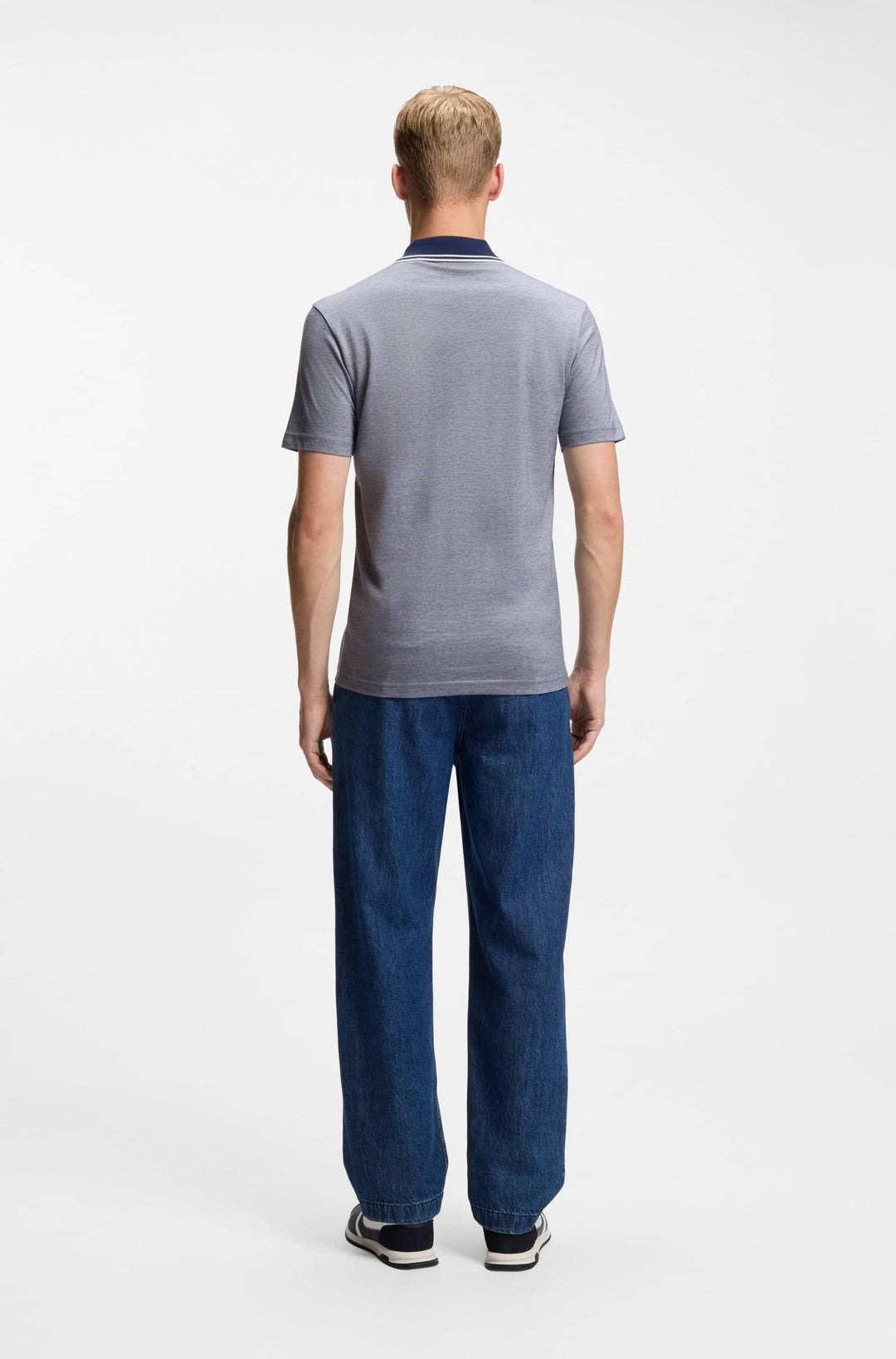 BOSS Polos Relaxed Fit - PEOXFORDNEW 50507814Concorde Fashion#color_blue-464