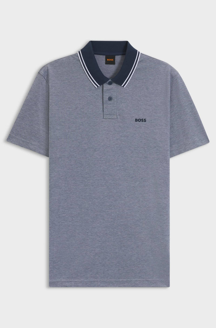 BOSS Polos Relaxed Fit - PEOXFORDNEW 50507814Concorde Fashion#color_blue-464