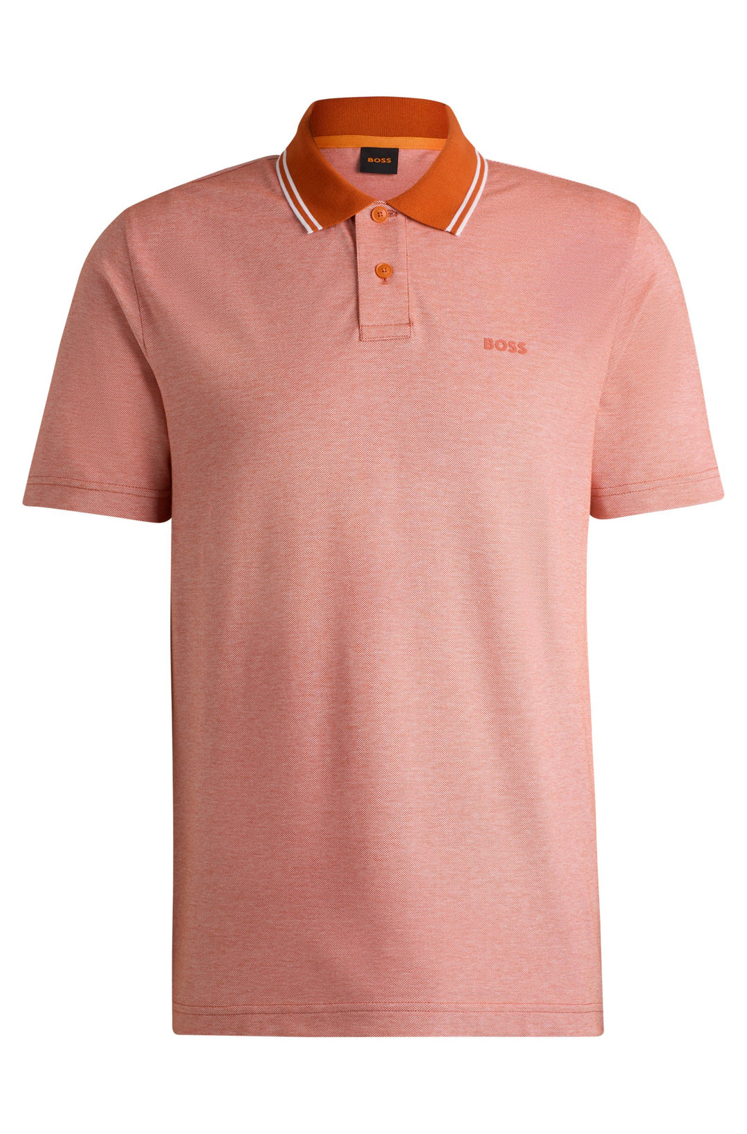 BOSS Polos Relaxed Fit in Cotton - PEOXFORDNEW 10256894 01-50507814- Concorde Fashion#color_orange-840