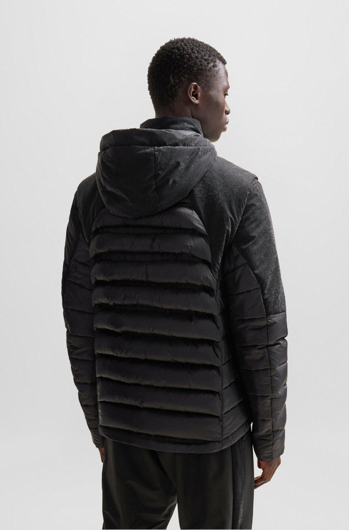 BOSS Regular Fit Casual Jackets in Nylon - J_ROBOT 10257025 01-50504423- Concorde Fashion#color_black-001