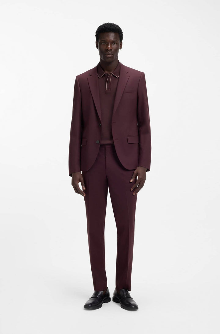 HUGO Polos Regular Fit - DALUMO 50553045- Concorde Fashion#color_brown-249