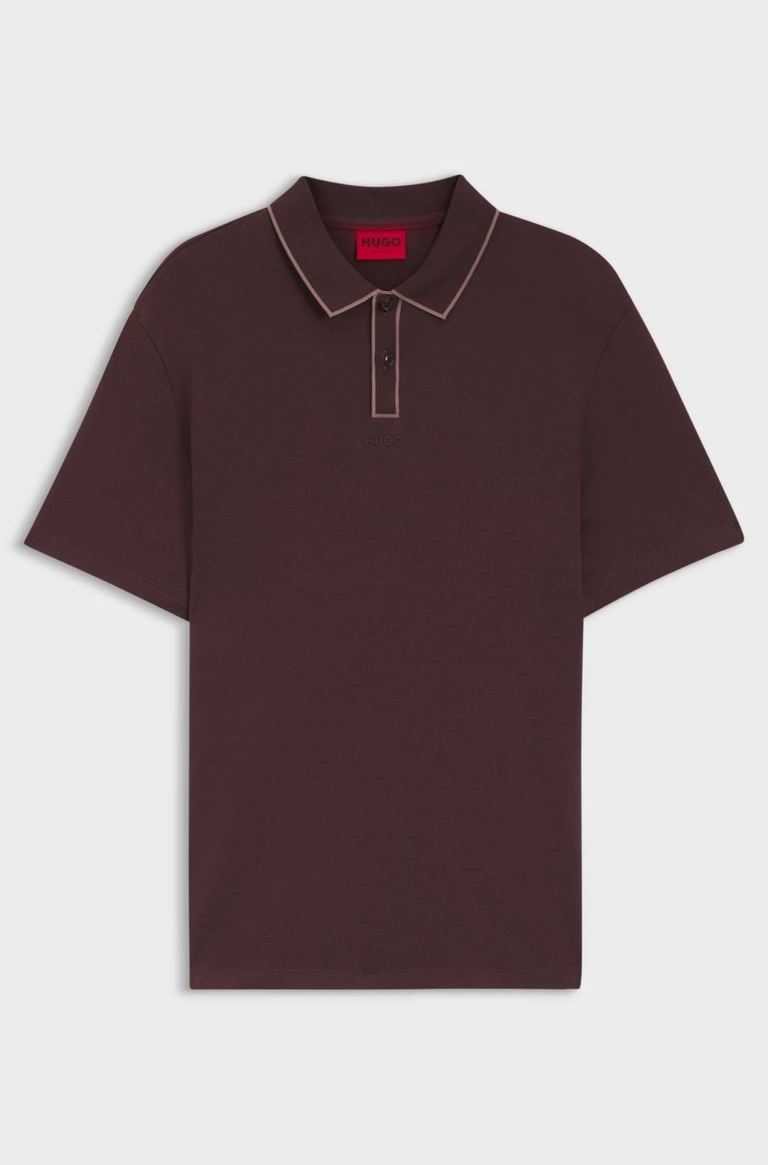 HUGO Polos Regular Fit - DALUMO 50553045- Concorde Fashion#color_brown-249