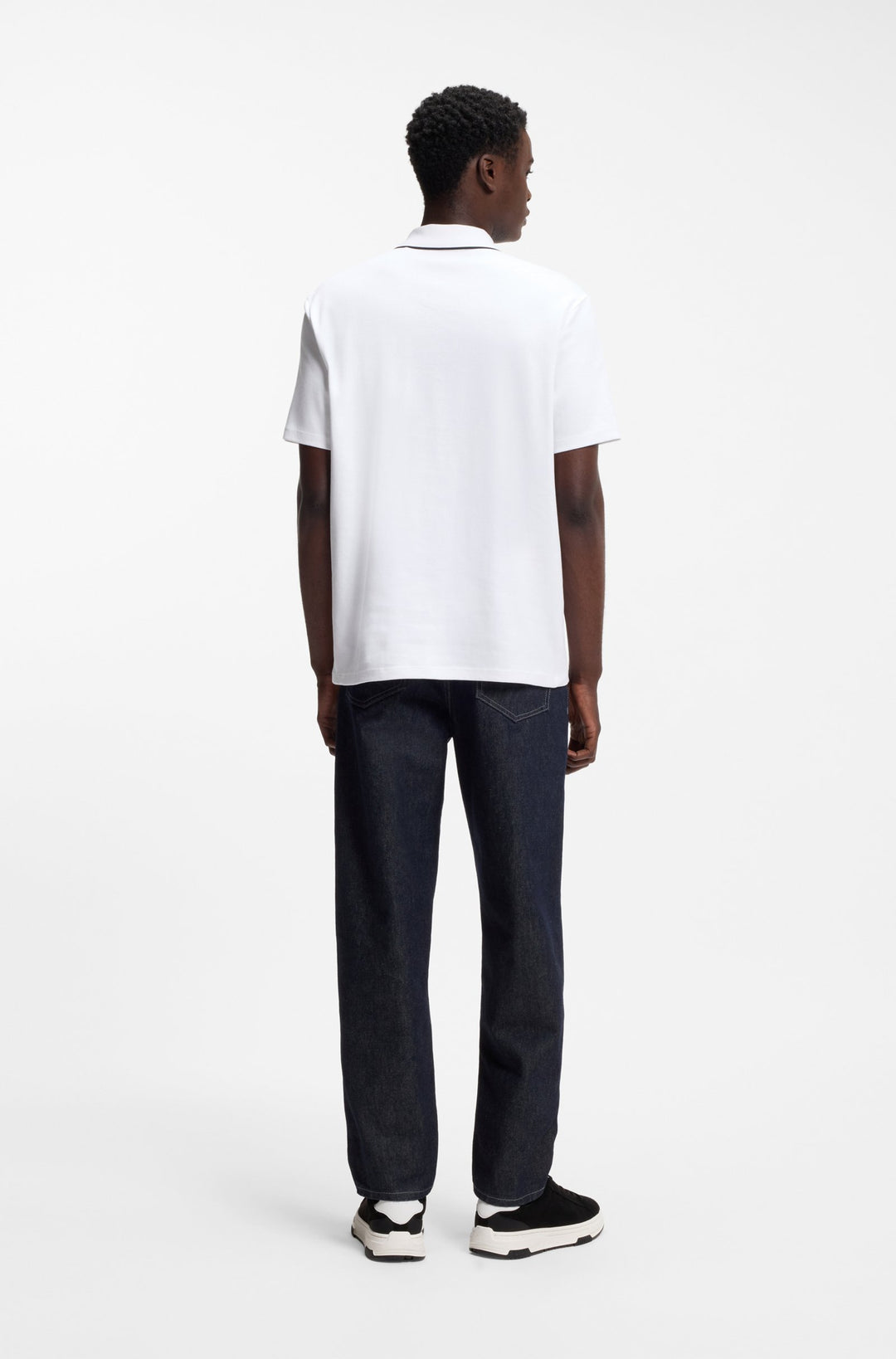 HUGO Polos Regular Fit - DALUMO 50553045- Concorde Fashion#color_white-100