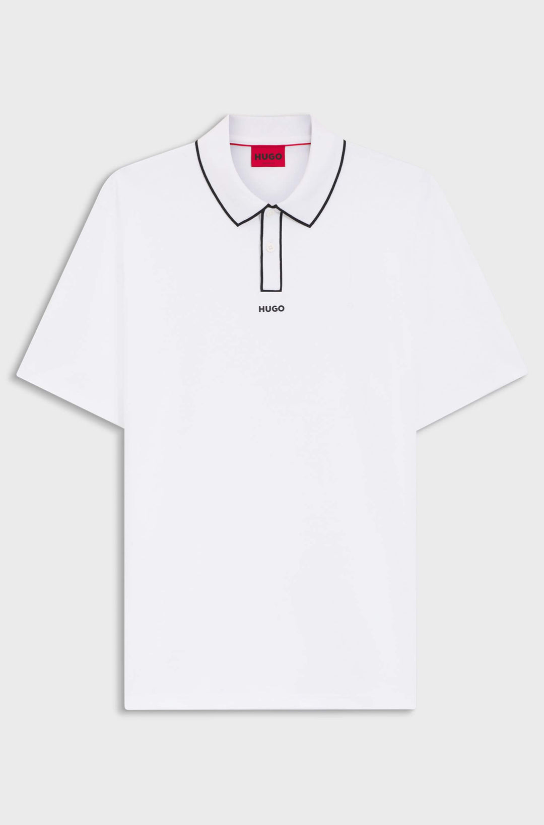 HUGO Polos Regular Fit - DALUMO 50553045- Concorde Fashion#color_white-100