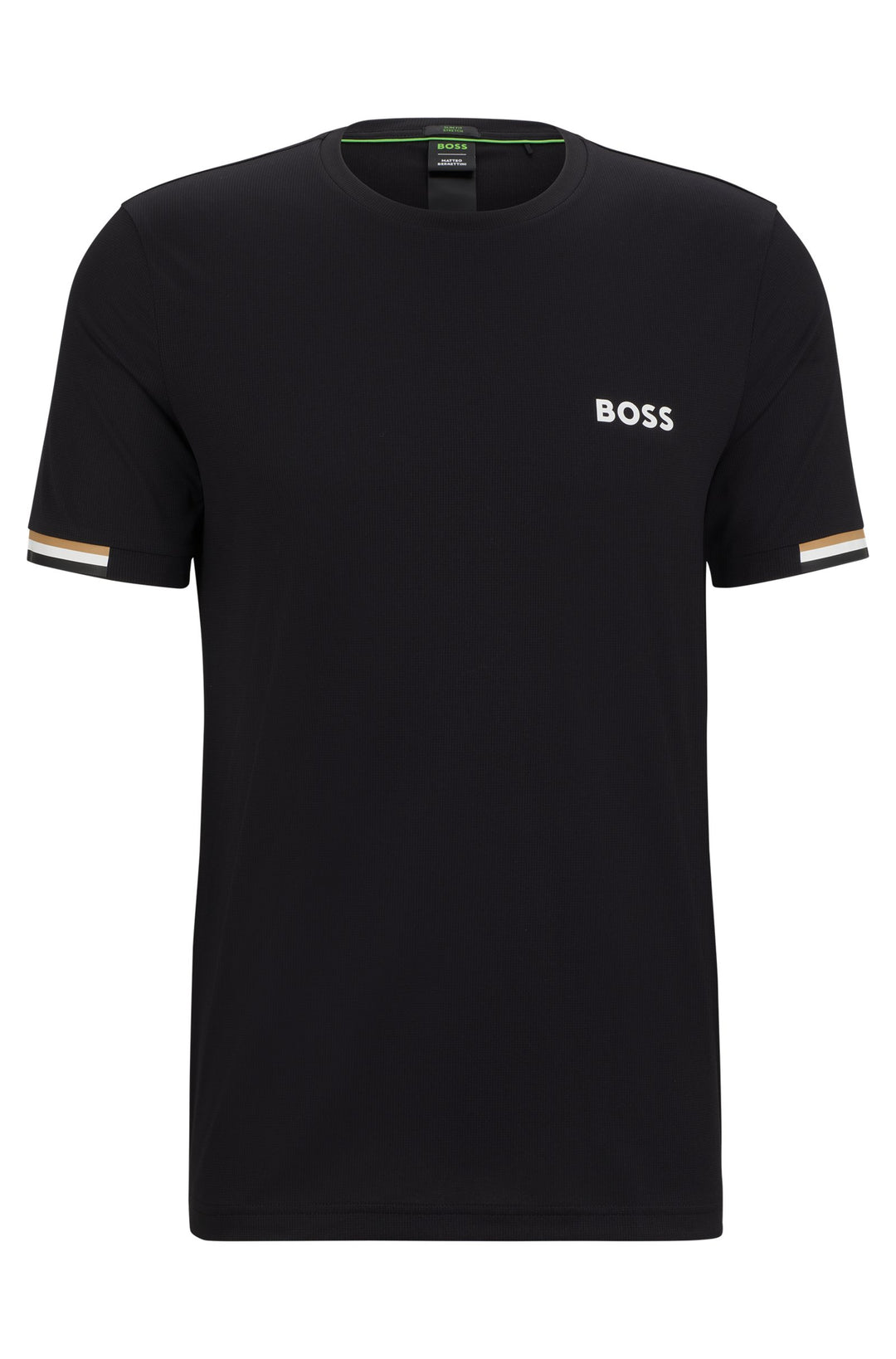 BOSS  T-Shirts in Polyester - TEE MB 10257118 01-50506348- Concorde Fashion#color_black-001