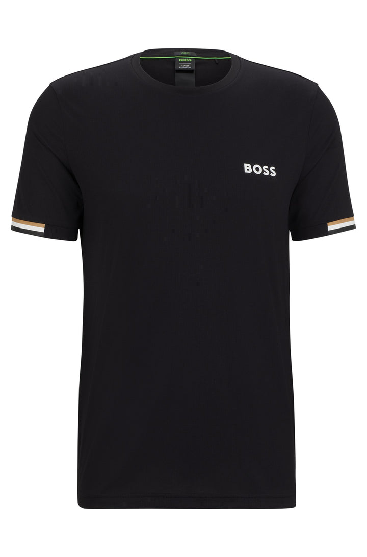 BOSS  T-Shirts in Polyester - TEE MB 10257118 01-50506348- Concorde Fashion#color_black-001