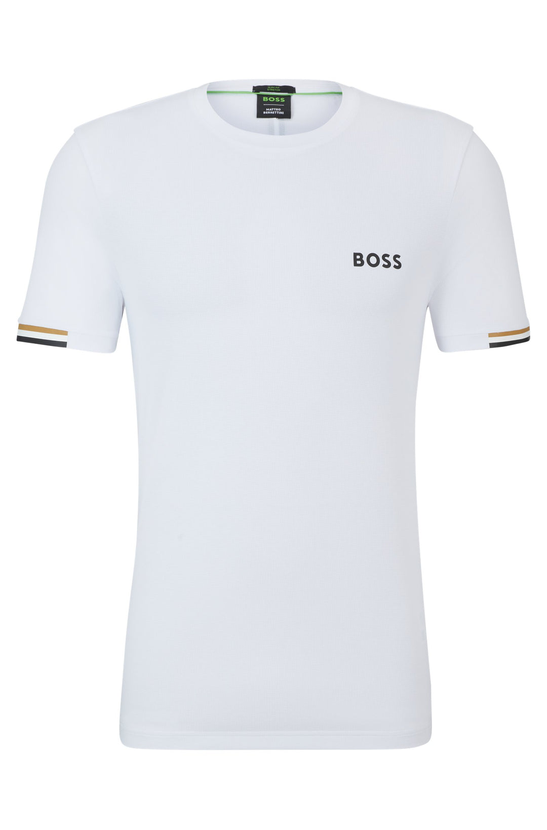 BOSS  T-Shirts in Polyester - TEE MB 10257118 01-50506348- Concorde Fashion#color_white-100
