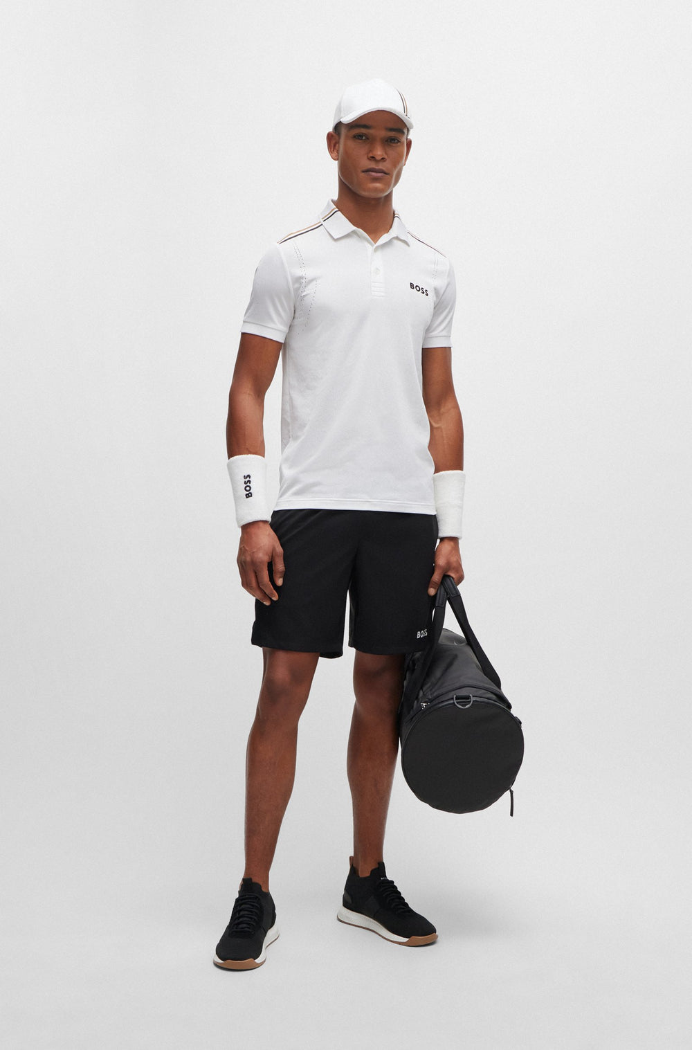 BOSS  Polos in Polyester - PATTEO MB 13 10257145 01-50506186- Concorde Fashion#color_white-100