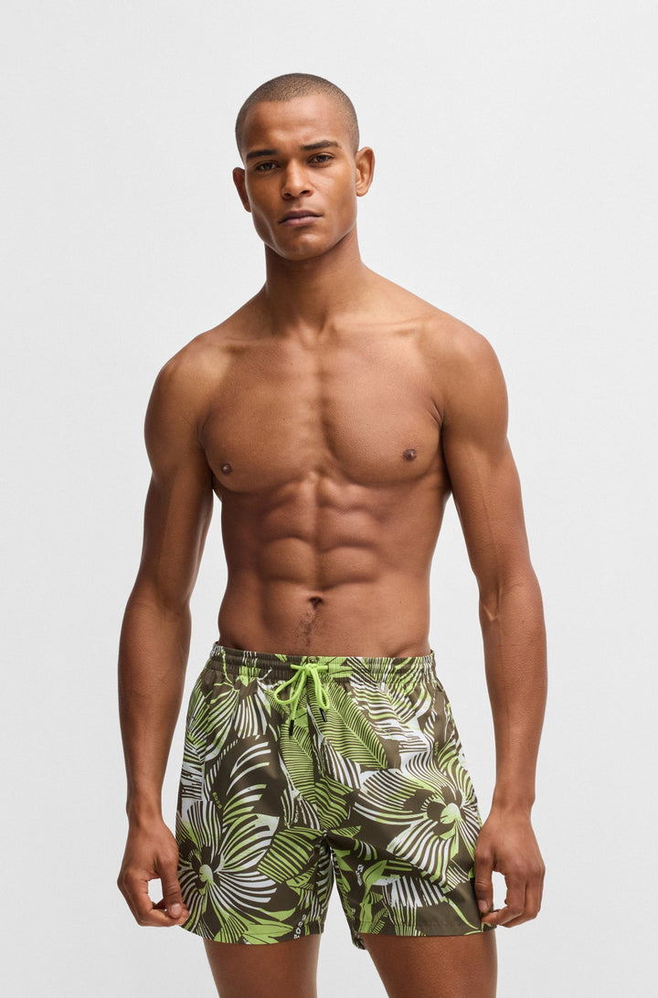 BOSS  Shorts in Polyester - PIRANHA 10257165 01-50508844- Concorde Fashion#color_green-311