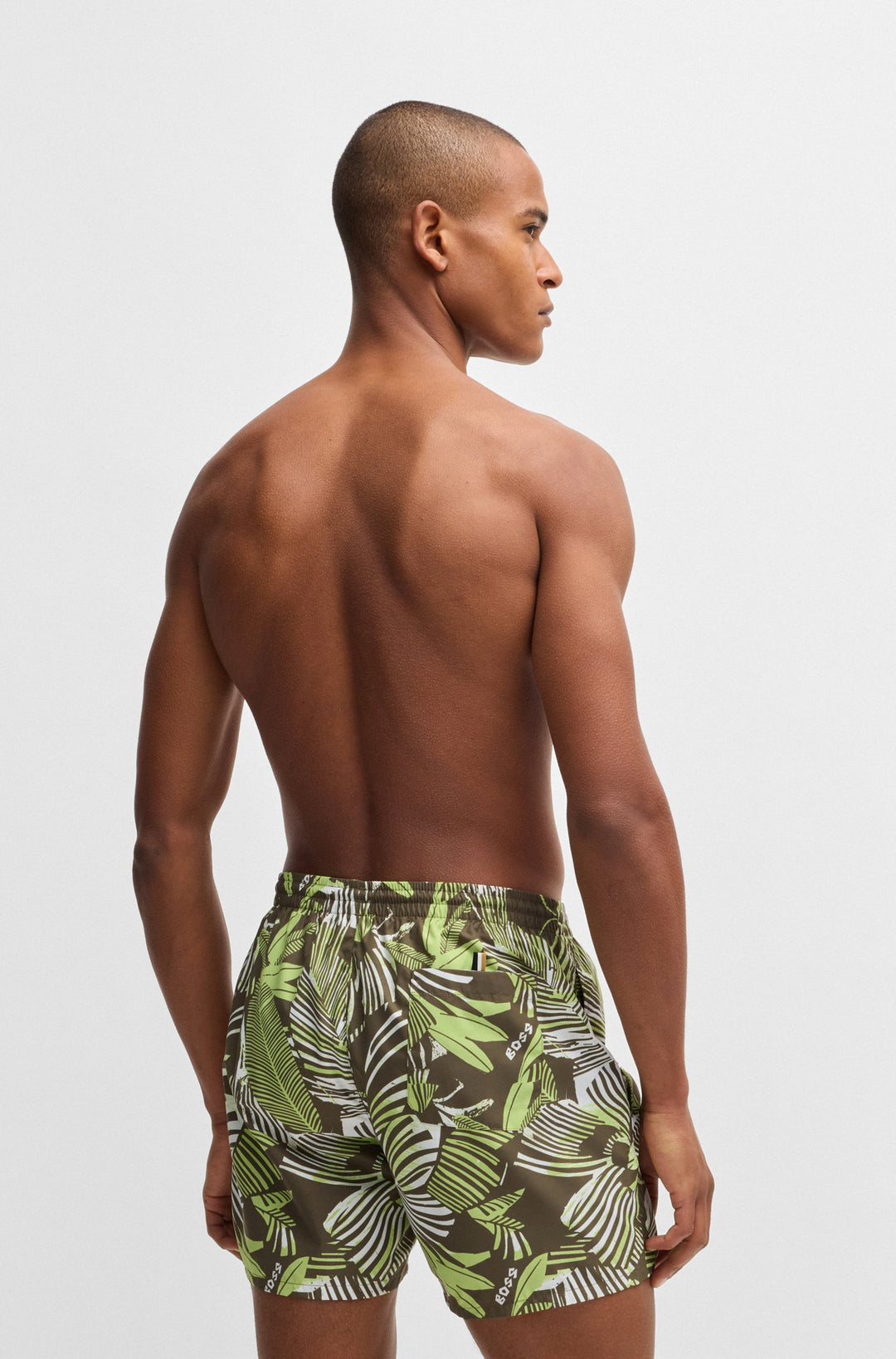 BOSS  Shorts in Polyester - PIRANHA 10257165 01-50508844- Concorde Fashion#color_green-311
