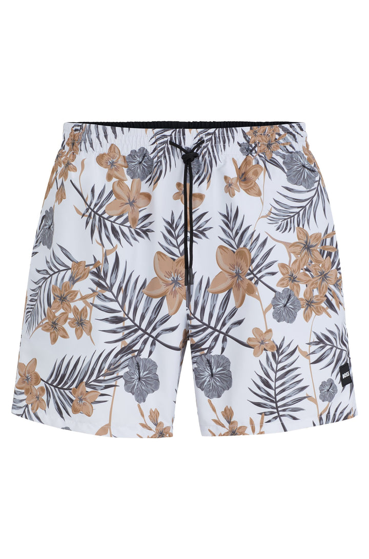 BOSS  Shorts in Polyester - PIRANHA 10257165 01-50508844- Concorde Fashion#color_white-100