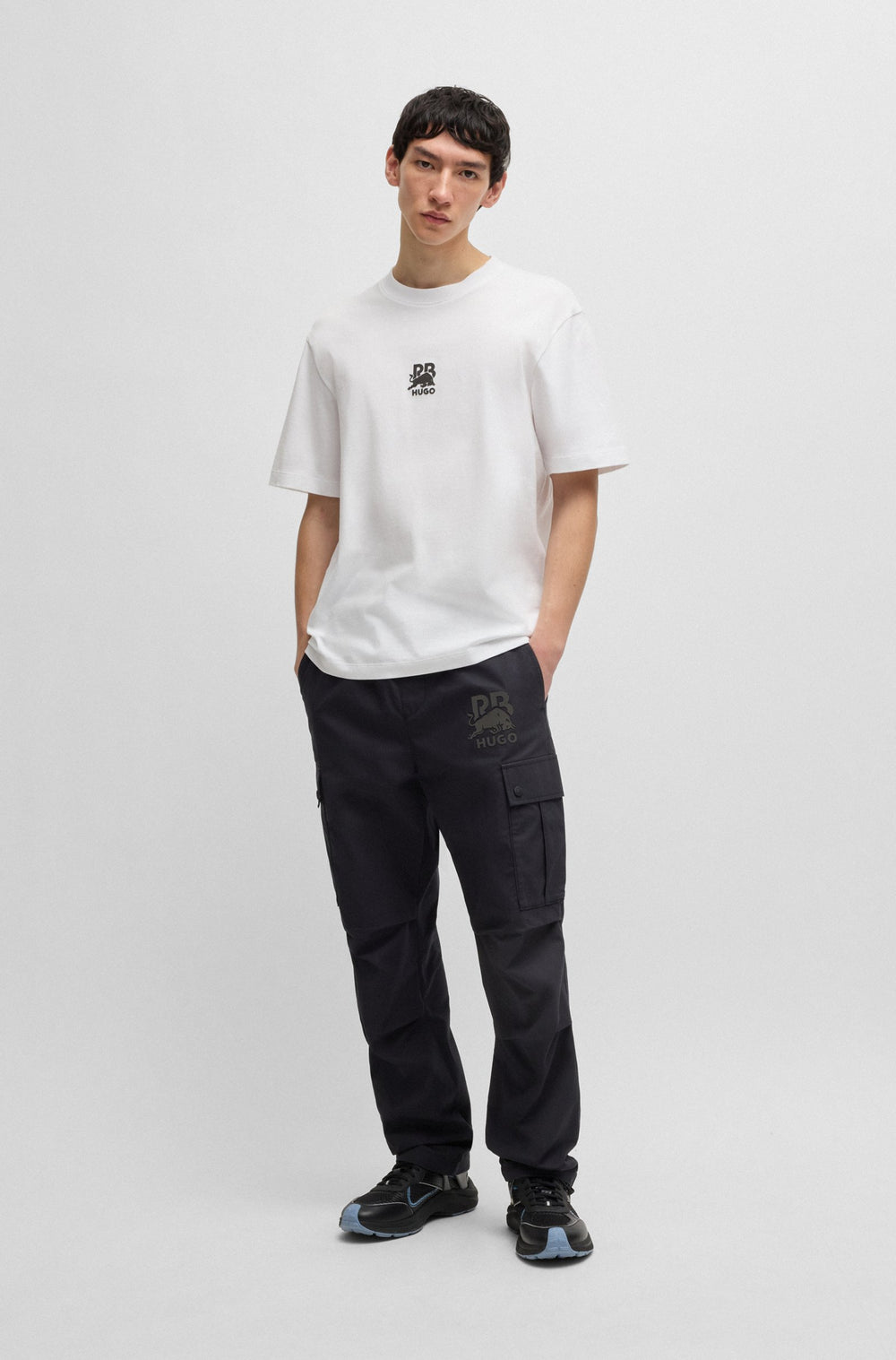 HUGO T-Shirts Relaxed Fit - DECKIES_RB 50542766- Concorde Fashion#color_white-100