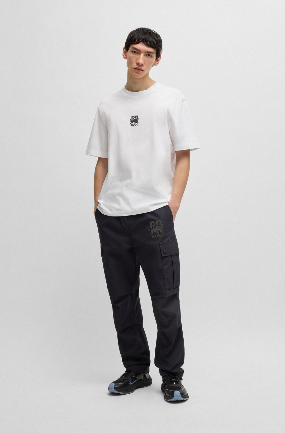 HUGO T-Shirts Relaxed Fit - DECKIES_RB 50542766- Concorde Fashion#color_white-100