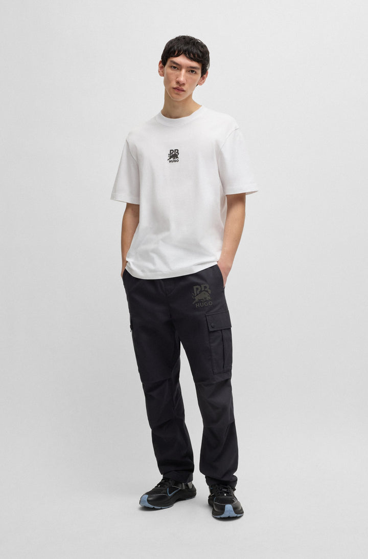 HUGO T-Shirts Relaxed Fit - DECKIES_RB 50542766- Concorde Fashion#color_white-100