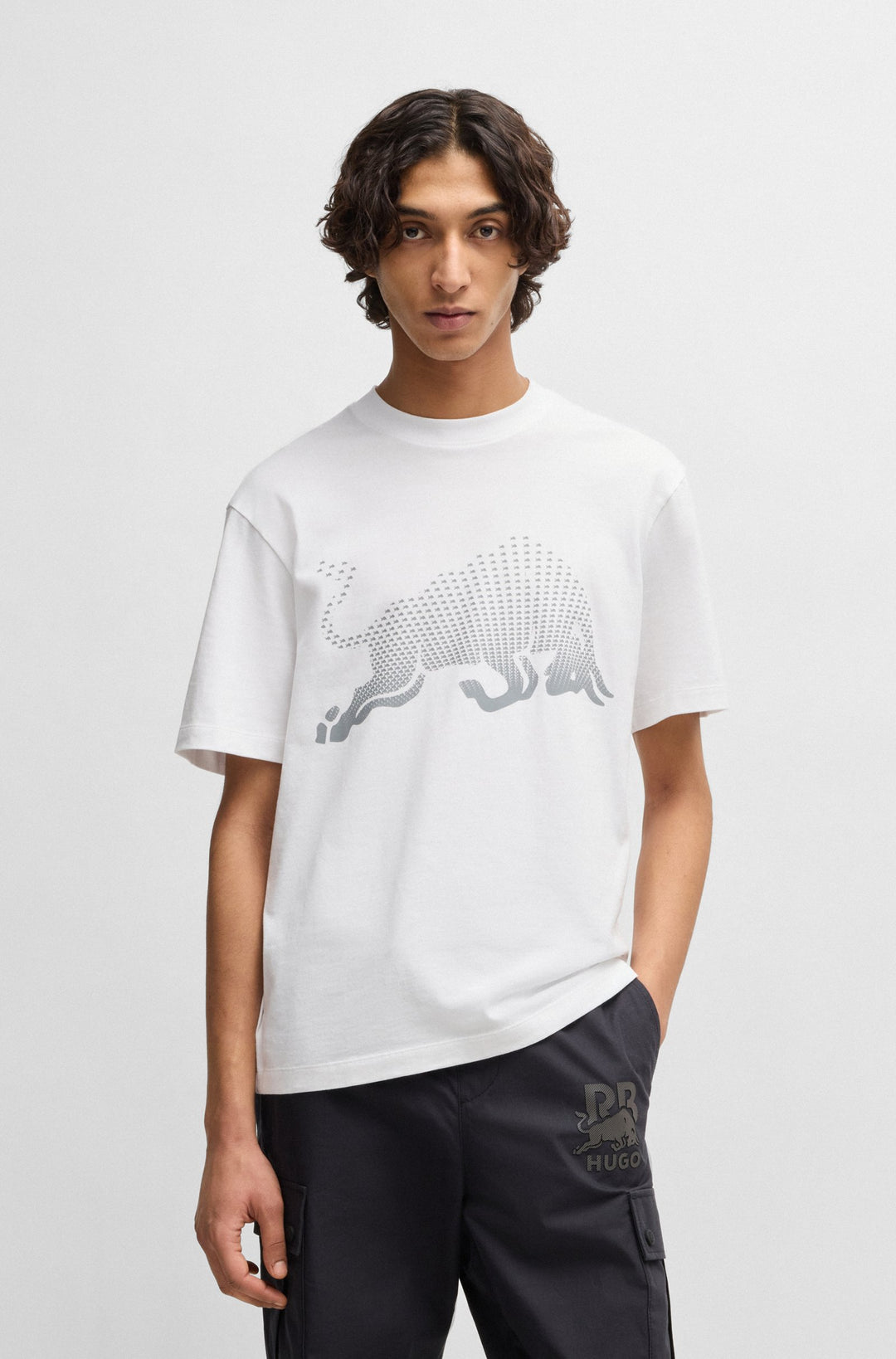 HUGO T-Shirts Relaxed Fit - DRICARD_RB 50542775- Concorde Fashion#color_white-100