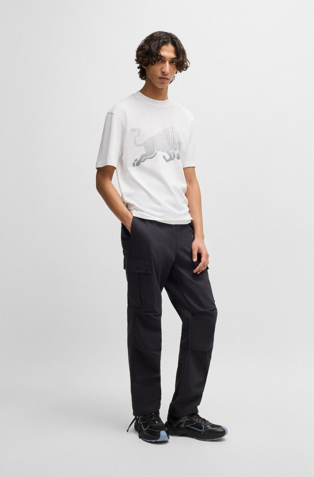 HUGO T-Shirts Relaxed Fit - DRICARD_RB 50542775- Concorde Fashion#color_white-100