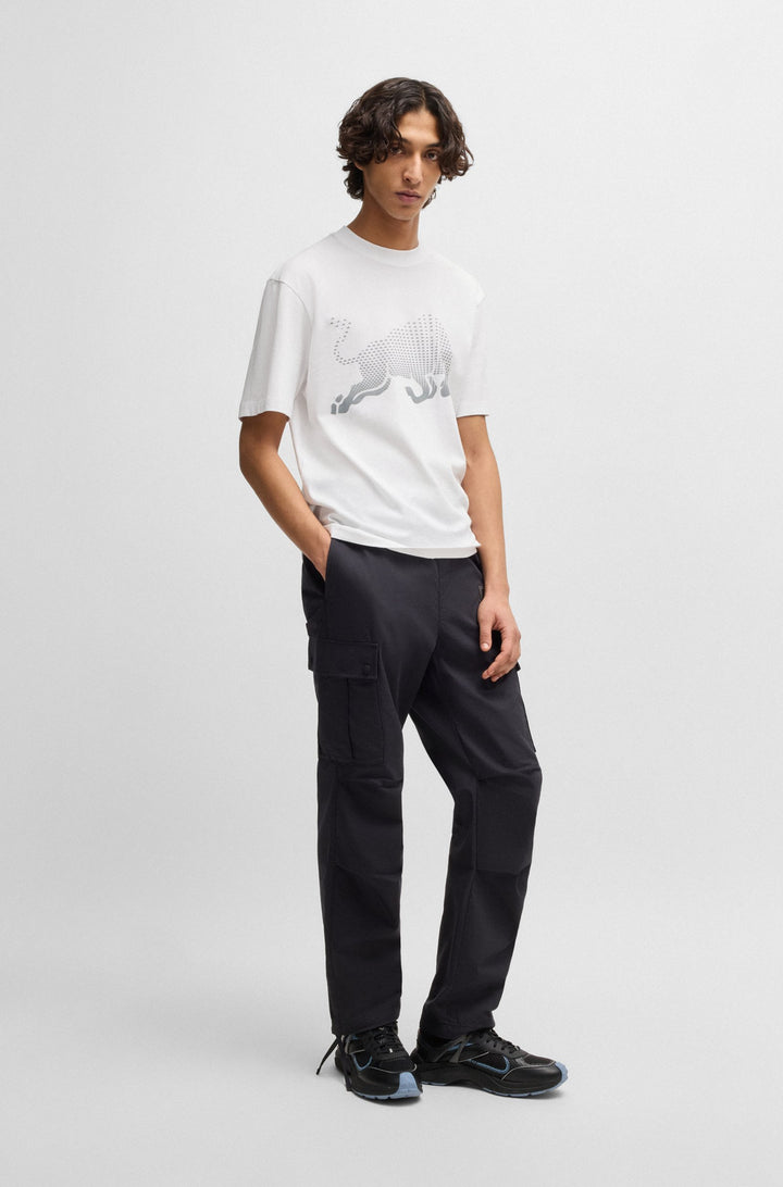 HUGO T-Shirts Relaxed Fit - DRICARD_RB 50542775- Concorde Fashion#color_white-100