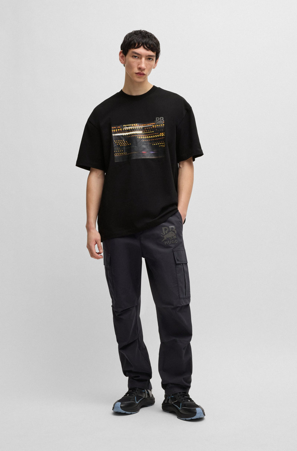 HUGO T-Shirts  - DAVELEY_RB 50545125- Concorde Fashion#color_black-001