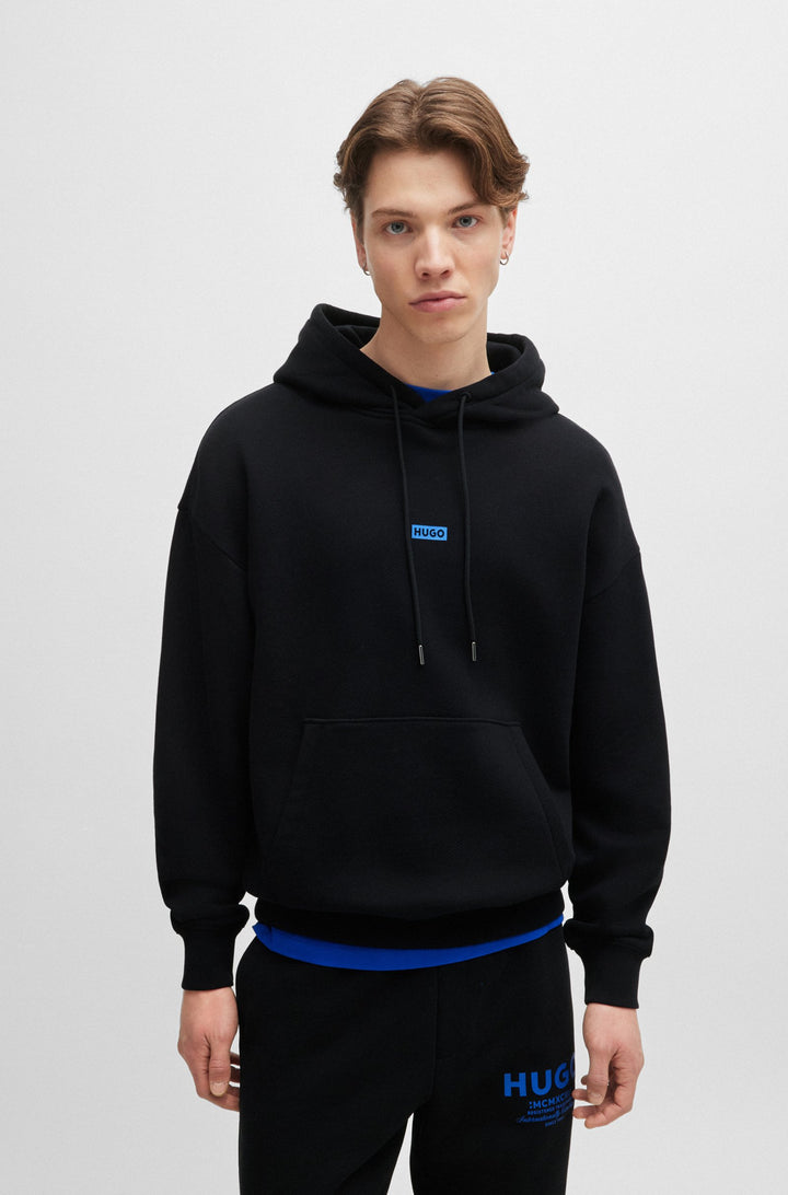 HUGO Hoodies Loose Fit in Cotton - NAZARDO 10257685 01-50510724- Concorde Fashion#color_black-001