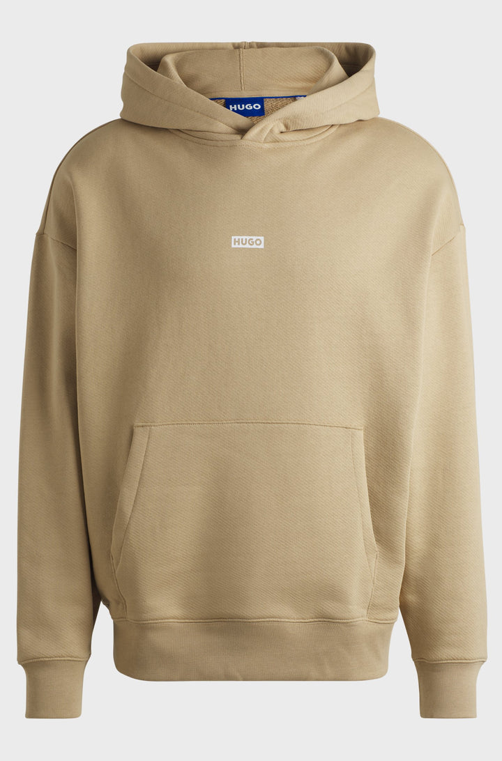 HUGO Hoodies Loose Fit in Cotton - NAZARDO 10257685 01-50510724- Concorde Fashion#color_beige-269