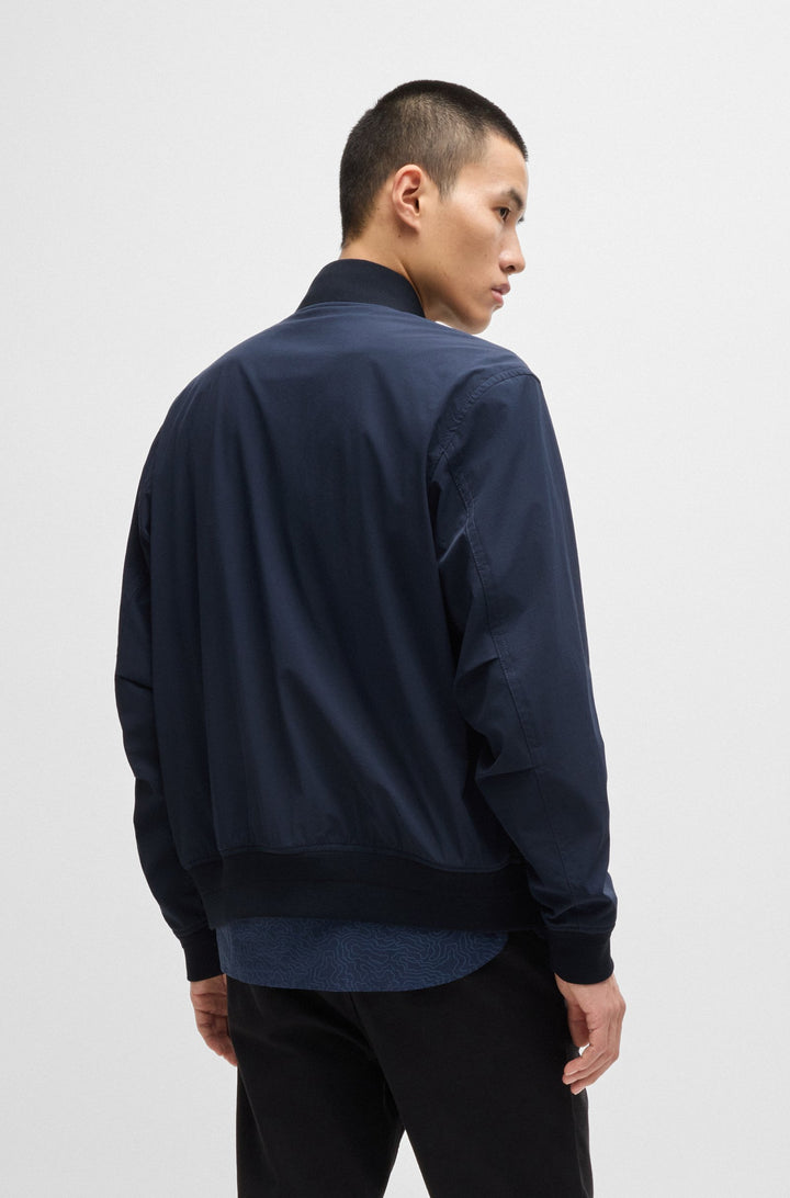 BOSS Casual Jackets Regular Fit in Nylon - OBEAR 10257695 01-50521480- Concorde Fashion#color_navy-404