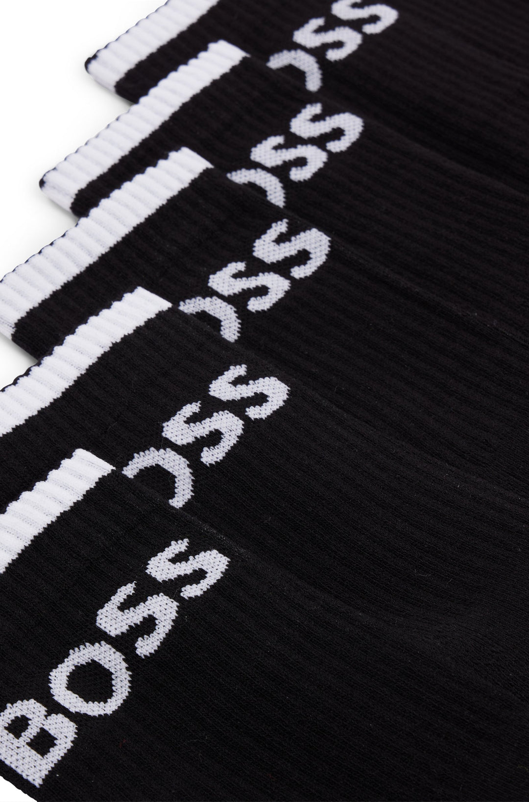 BOSS  Socks in Cotton Mix - 6P QS STRIPE CC 10257762 01-50510168- Concorde Fashion#color_black-001