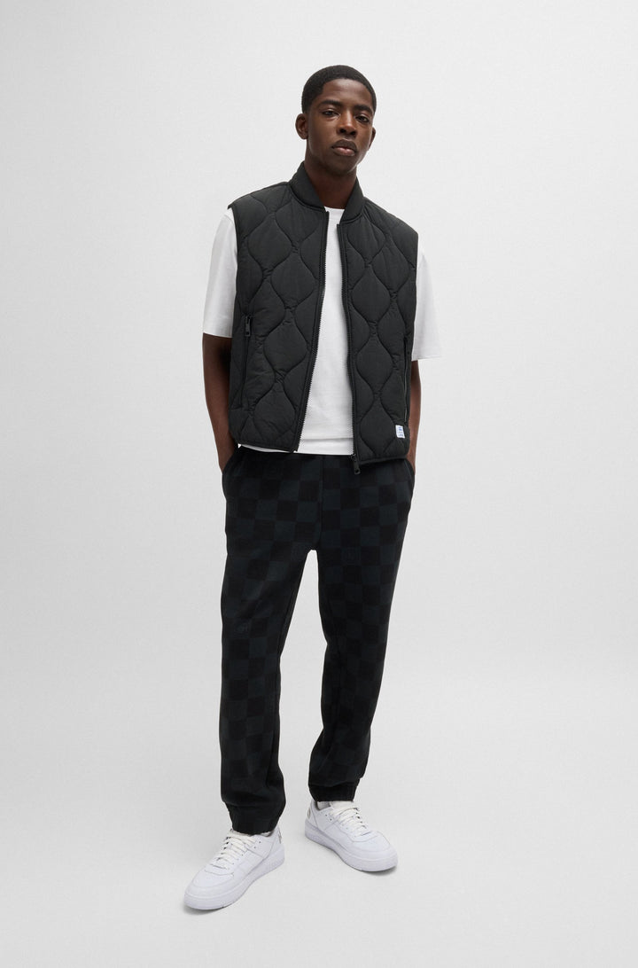 HUGO Vests Slim Fit in Nylon - BOHOTINO2421 10258050 01-50510243- Concorde Fashion#color_black-001