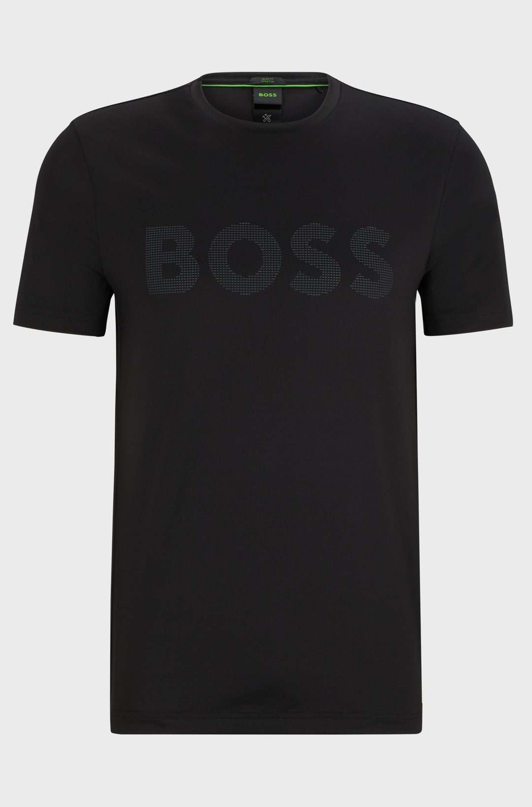 BOSS T-Shirts Slim Fit in Polyester Mix - TEE ACTIVE 10258089 01-50517911- Concorde Fashion#color_black-001