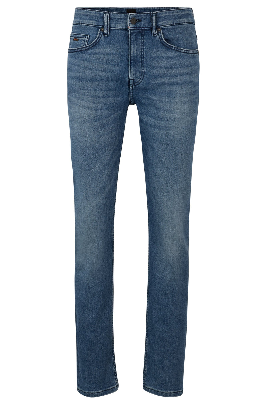 BOSS Slim Fit Jeans in Cotton Mix - DELAWARE BC-C 10258235 01-50513469- Concorde Fashion#color_blue-423